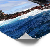 Darwins Arch op de Galapagos-eilanden Poster (Hoek)