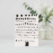 Darwins collectie briefkaart (Staand voorkant)
