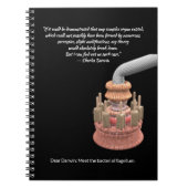 Darwin's Concessie and the Bacterial Flagellum Notitieboek (Voorkant)