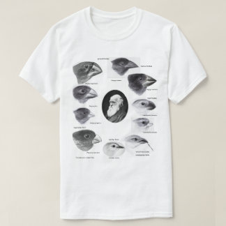 Darwin's finches t-shirt