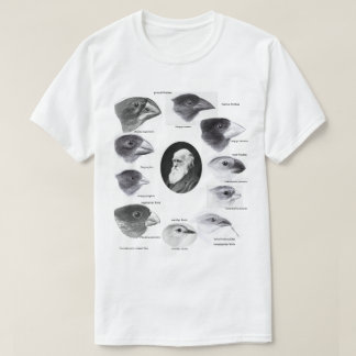 Darwin's finches t-shirt