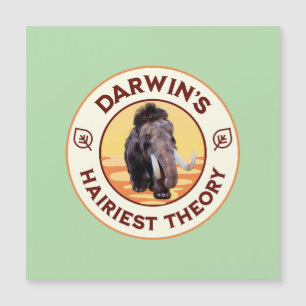 Darwins haarrijkste theorie Schattig wollig mammoe