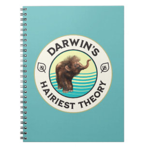 Darwins haarrijkste theorie Schattig wollig mammoe Notitieboek