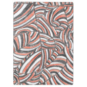 Darya | Abstracte Handgetekende Kunst Klembord (Achterkant)