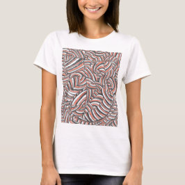 Darya | Abstracte Handgetekende Kunst T-Shirts