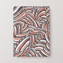 Darya | Abstracte handgetekende kunstknoppen Button