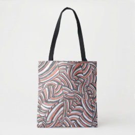Darya | Abstracte Kunst Tas Handgetekend