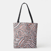 Darya | Abstracte Kunst Tas Handgetekend (Achterkant)