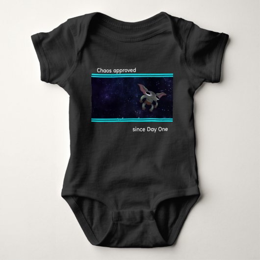 Daryl Chaos Approved Baby T-Shirt (Voorkant)