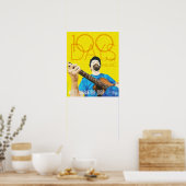 Daryl Shawn Quarantour, 100 muziekdagen Poster (Keuken)