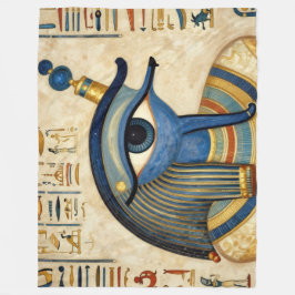 Das Ägyptische Auge´1 Fleece Deken