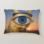 Das Ägyptische Auge´3 Accent Kussen (Achterkant)