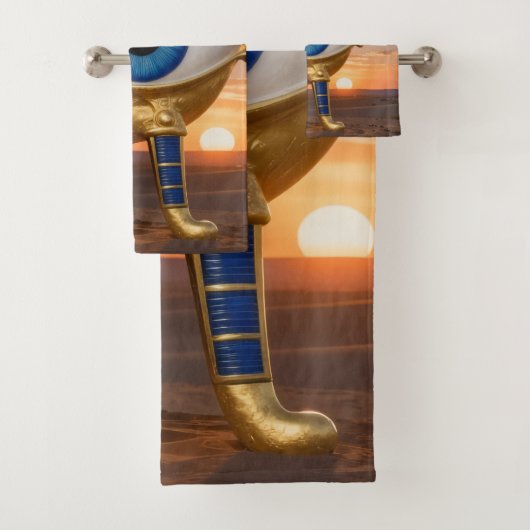 Das Ägyptische Auge´3 Bad Handdoek (Insitu)