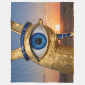 Das Ägyptische Auge´3 Fleece Deken (Voorkant)