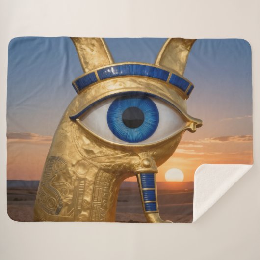 Das Ägyptische Auge´3 Sherpa Deken (Voorkant (horizontaal))