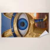 Das Ägyptische Auge´3 Strandlaken (Voorkant)
