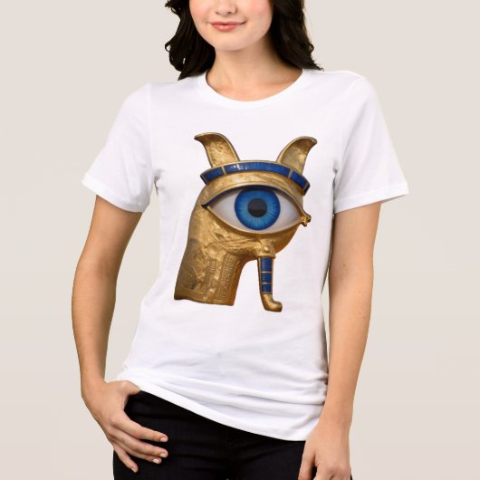 Das Ägyptische Auge´3 Tri-Blend Shirt (Voorkant)