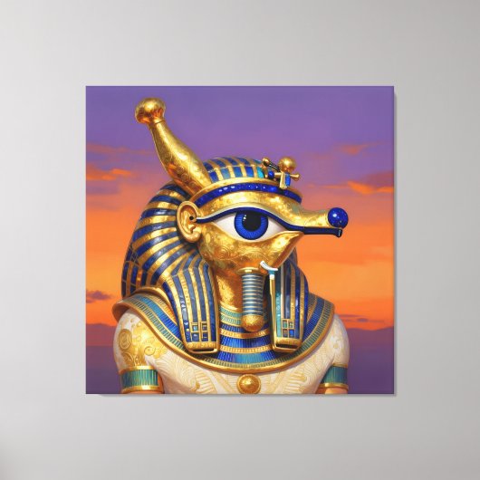 Das Ägyptische Auge´5 Canvas Afdruk (Voorkant)