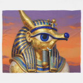 Das Ägyptische Auge´5 Fleece Deken (Voorkant (Horizontaal))