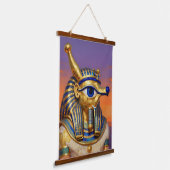 Das Ägyptische Auge´5 Hangend Wandkleed (Gebogen)