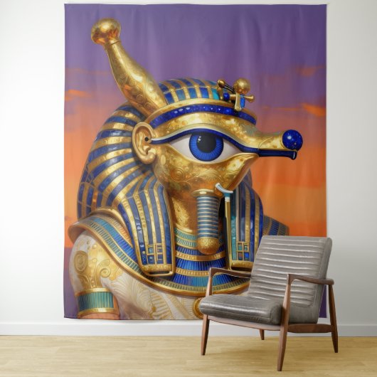 Das Ägyptische Auge´5 Wandkleed (In situ)