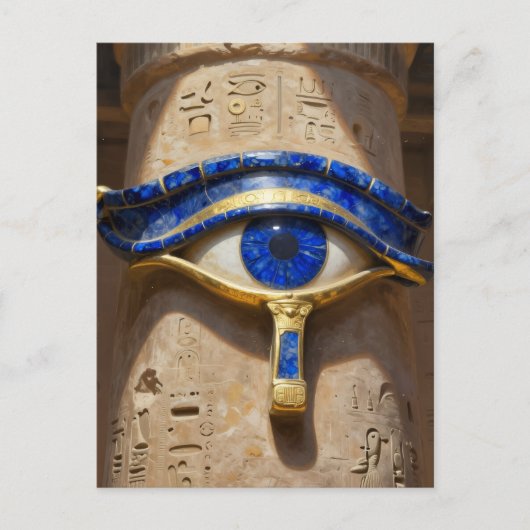 Das Ägyptische Auge´6 Briefkaart (Voorkant)