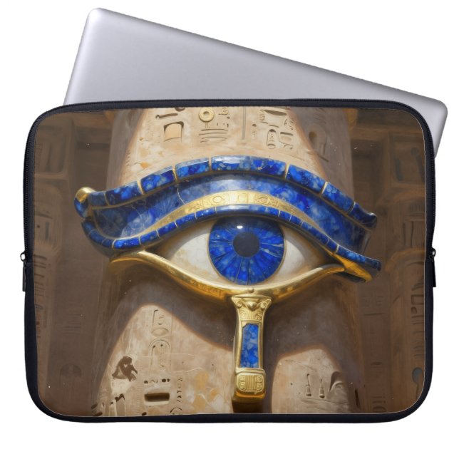 Das Ägyptische Auge´6 Laptop Sleeve (Voorkant)