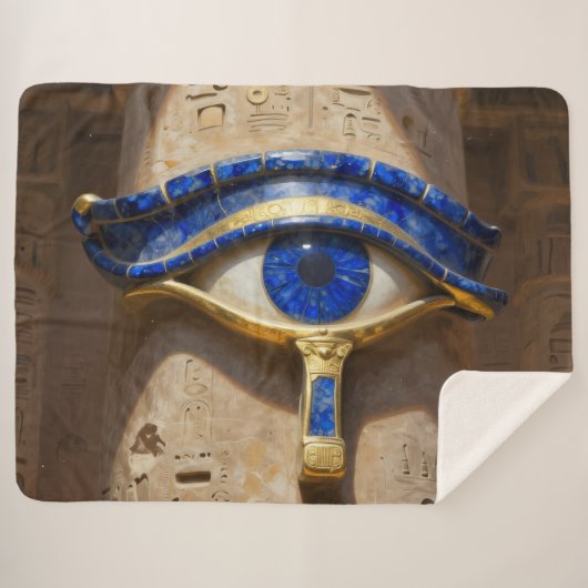 Das Ägyptische Auge´6 Sherpa Deken (Voorkant (horizontaal))