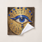 Das Ägyptische Auge´7 Bad Handdoek (Wasdoekje)