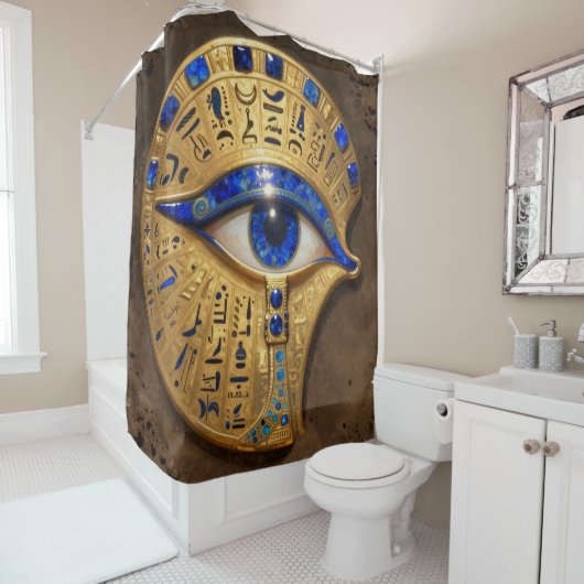 Das Ägyptische Auge´7 Douchegordijn (In situ)
