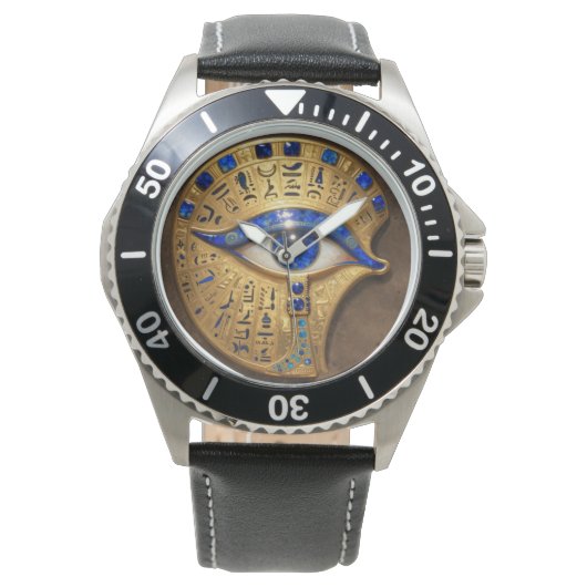 Das Ägyptische Auge´7 Horloge (Voorkant)