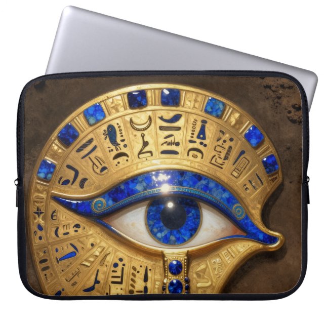 Das Ägyptische Auge´7 Laptop Sleeve (Voorkant)