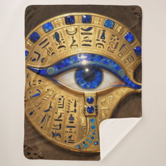 Das Ägyptische Auge´7 Sherpa Deken (Voorkant)