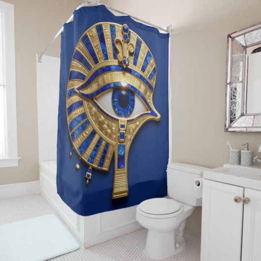 Das Ägyptische Auge´8 Douchegordijn (In situ)