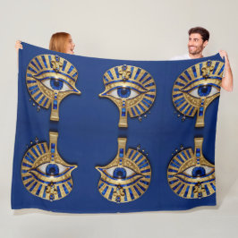 Das Ägyptische Auge´8 Fleece Deken