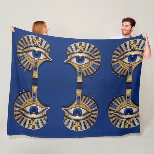 Das Ägyptische Auge´8 Fleece Deken (In situ)