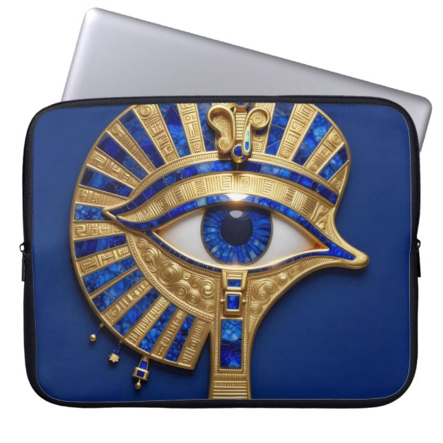 Das Ägyptische Auge´8 Laptop Sleeve (Voorkant)