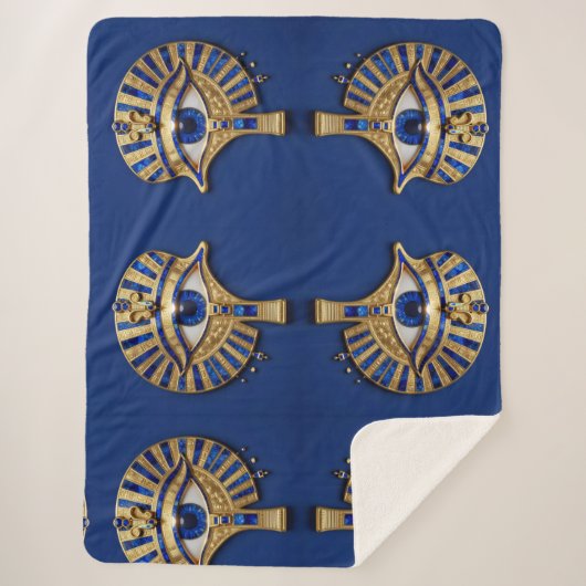 Das Ägyptische Auge´8 Sherpa Deken (Voorkant)