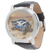 Das Ägyptische Auge´9 Horloge (Gekanteld)