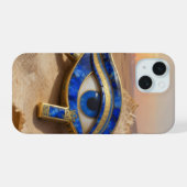 Das Ägyptische Auge´9 iPhone 15 Case (Achterkant horizontaal)