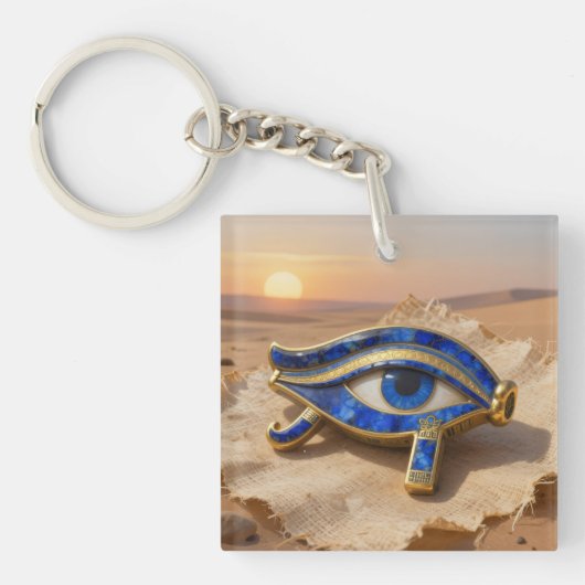 Das Ägyptische Auge´9 Sleutelhanger (voorkant)