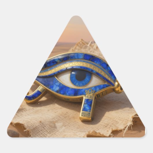 Das Ägyptische Auge´9 Sticker (Voorkant)