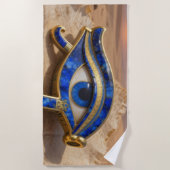 Das Ägyptische Auge´9 Strandlaken (Voorkant)