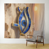 Das Ägyptische Auge´9 Wandkleed (In Situ (horizontaal))