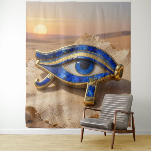 Das Ägyptische Auge´9 Wandkleed (In situ)
