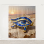 Das Ägyptische Auge´9 Wandkleed (Voorkant)