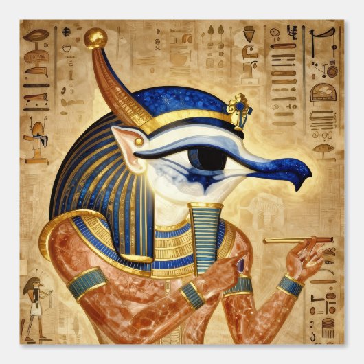 Das Ägyptische Auge Behang (Voorkant)