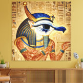 Das Ägyptische Auge  Canvas Afdruk (Insitu (Woonkamer))