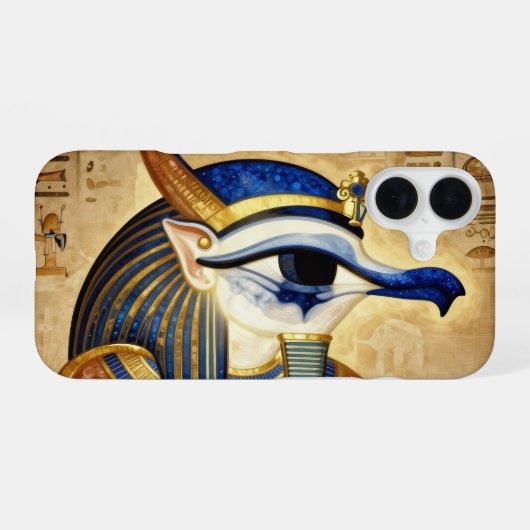 Das Ägyptische Auge  iPhone 16 Hoesje (Achterkant horizontaal)