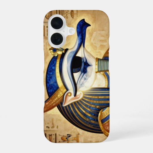 Das Ägyptische Auge  iPhone 16 Hoesje (Achterkant)